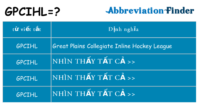 gpcihl hiện những gì đứng cho