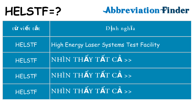 helstf hiện những gì đứng cho
