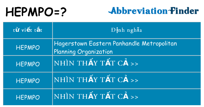 hepmpo hiện những gì đứng cho