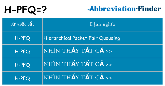 h-pfq hiện những gì đứng cho