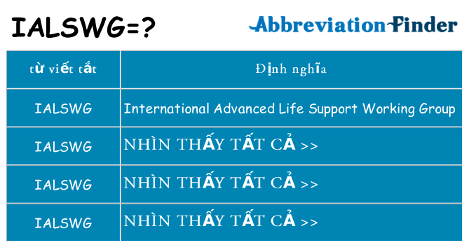 ialswg hiện những gì đứng cho