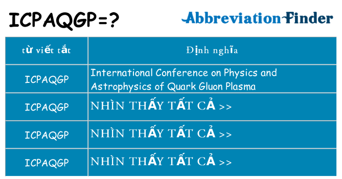 icpaqgp hiện những gì đứng cho