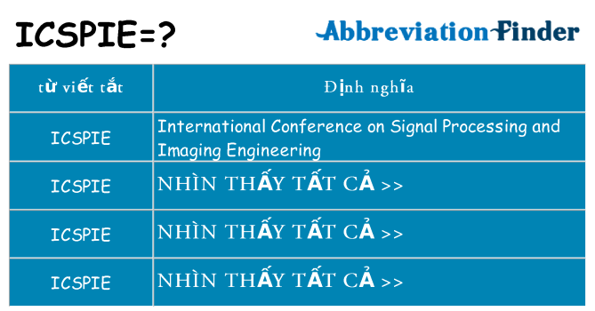 icspie hiện những gì đứng cho