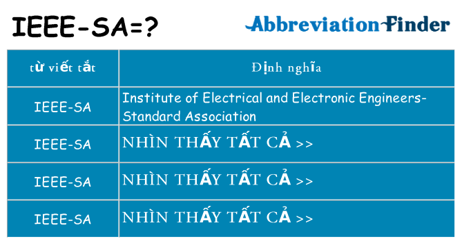 ieee-sa hiện những gì đứng cho