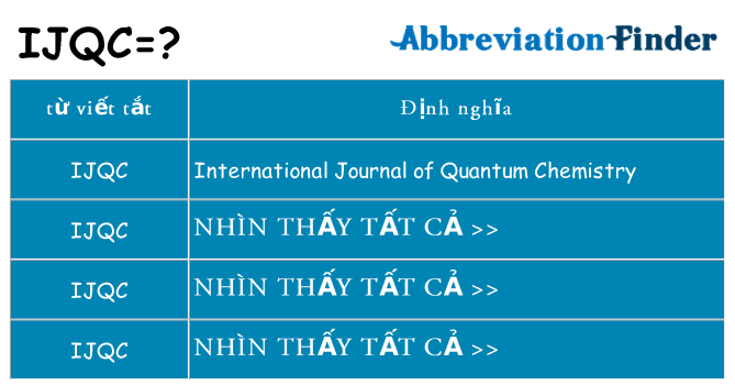 ijqc hiện những gì đứng cho