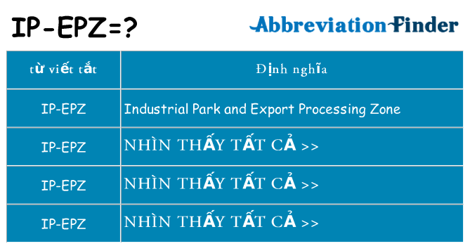 ip-epz hiện những gì đứng cho