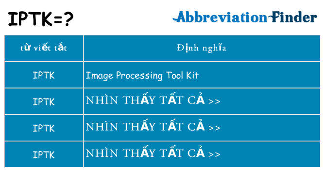 iptk hiện những gì đứng cho