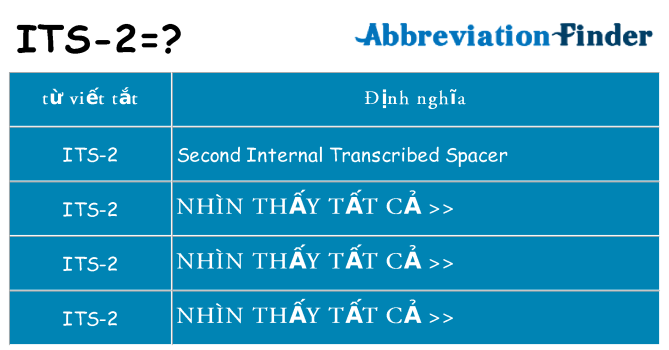 its-2 hiện những gì đứng cho