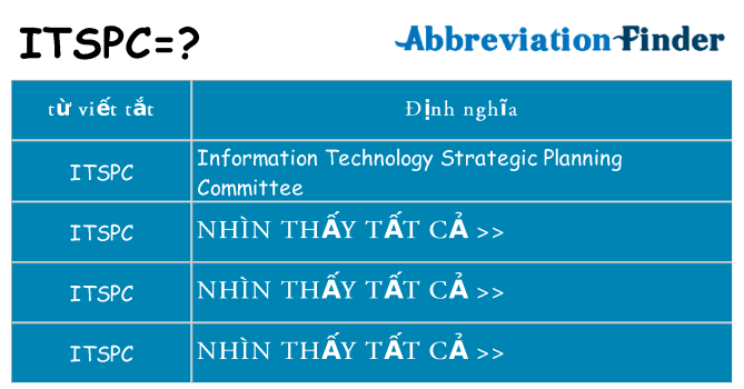 itspc hiện những gì đứng cho