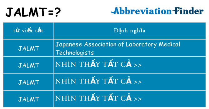 jalmt hiện những gì đứng cho