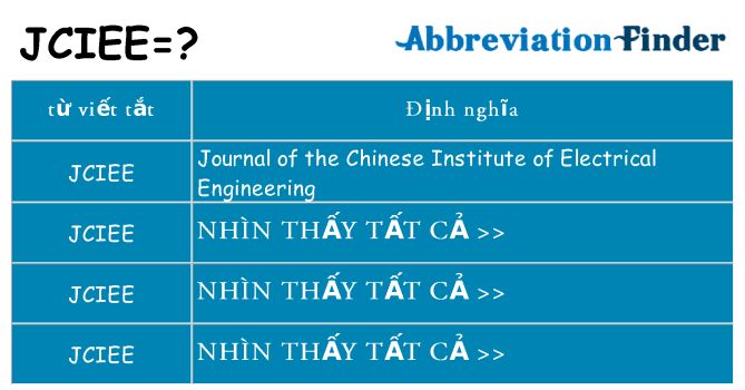 jciee hiện những gì đứng cho