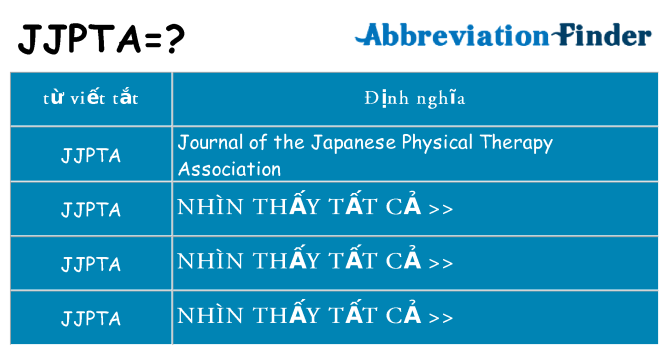 jjpta hiện những gì đứng cho