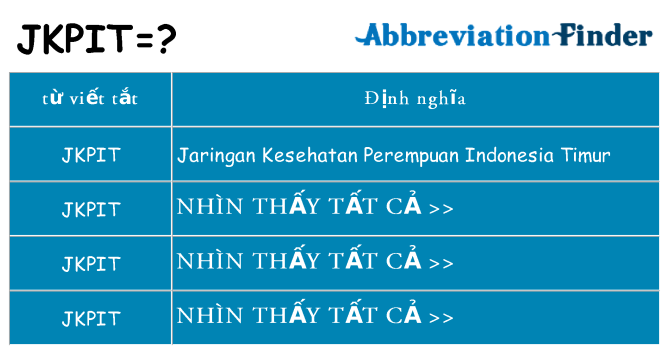 jkpit hiện những gì đứng cho