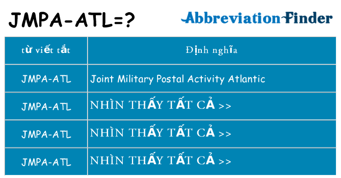 jmpa-atl hiện những gì đứng cho