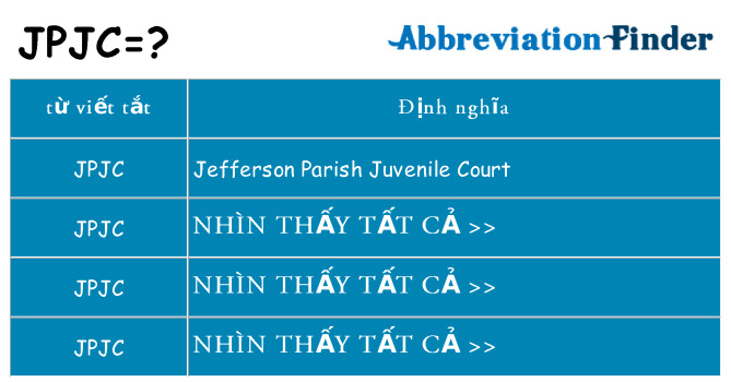 jpjc hiện những gì đứng cho
