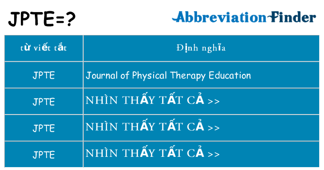 jpte hiện những gì đứng cho