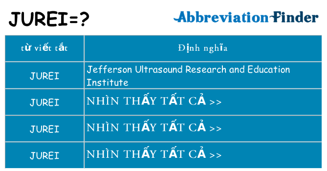 jurei hiện những gì đứng cho
