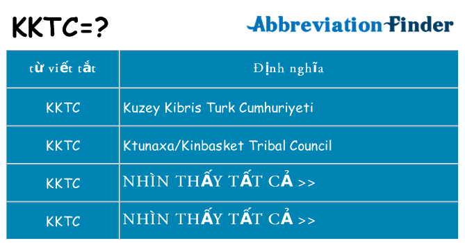 kktc hiện những gì đứng cho