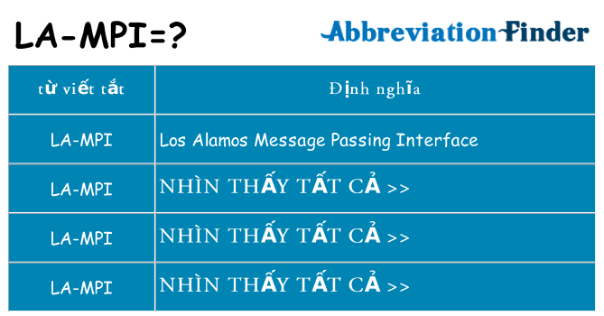 la-mpi hiện những gì đứng cho