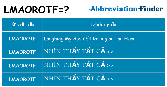lmaorotf hiện những gì đứng cho