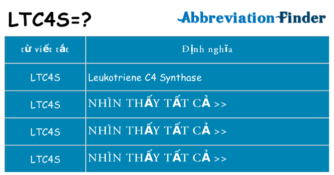 ltc4s hiện những gì đứng cho