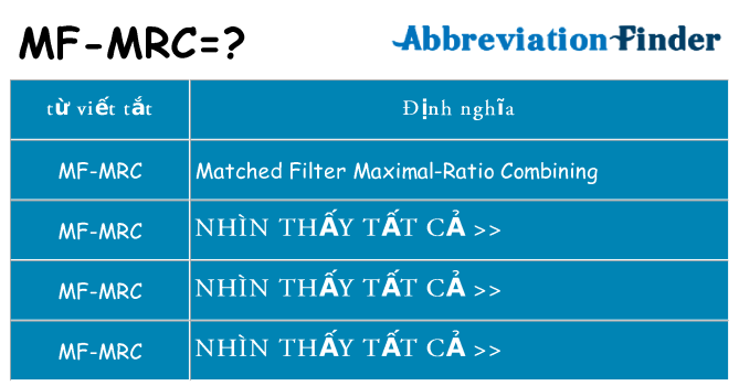 mf-mrc hiện những gì đứng cho