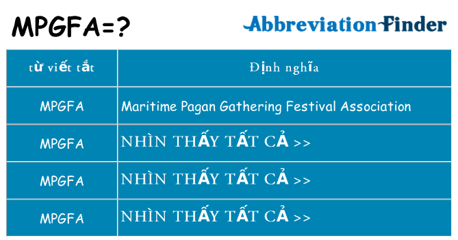 mpgfa hiện những gì đứng cho