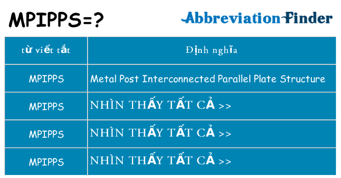 mpipps hiện những gì đứng cho