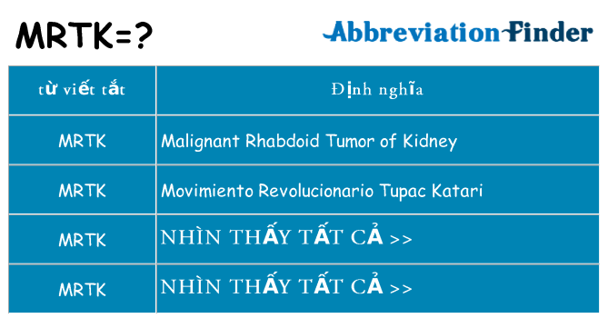 mrtk hiện những gì đứng cho