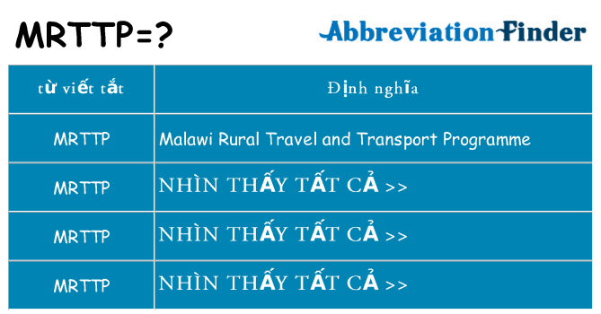 mrttp hiện những gì đứng cho