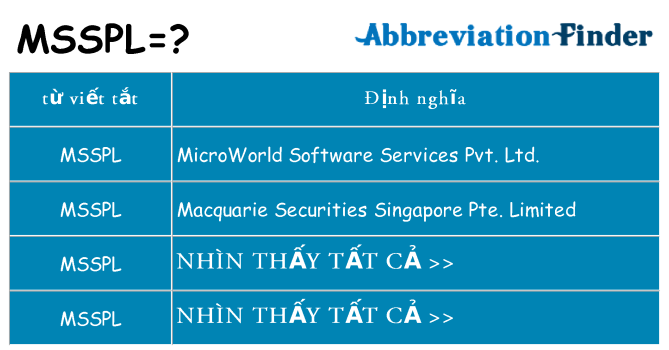 msspl hiện những gì đứng cho