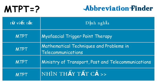 mtpt hiện những gì đứng cho