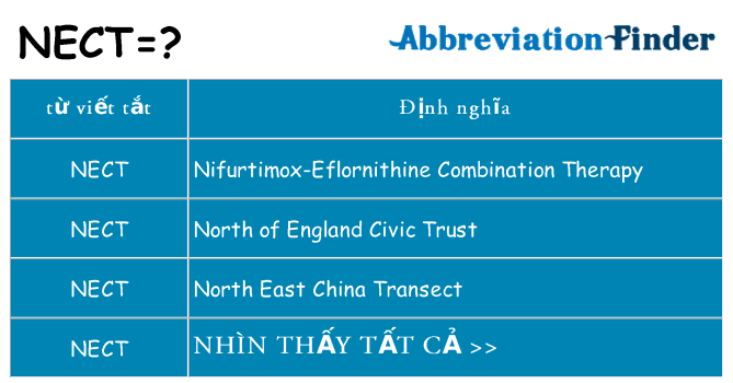 nect hiện những gì đứng cho