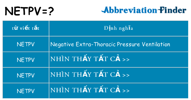 netpv hiện những gì đứng cho