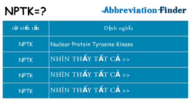 nptk hiện những gì đứng cho