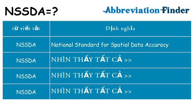nssda hiện những gì đứng cho