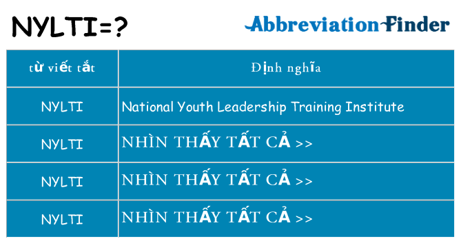 nylti hiện những gì đứng cho