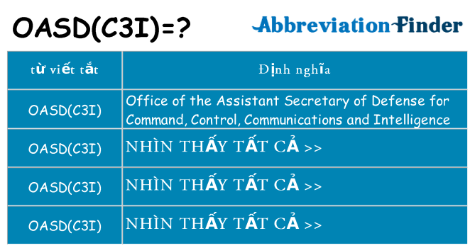 oasdc3i hiện những gì đứng cho