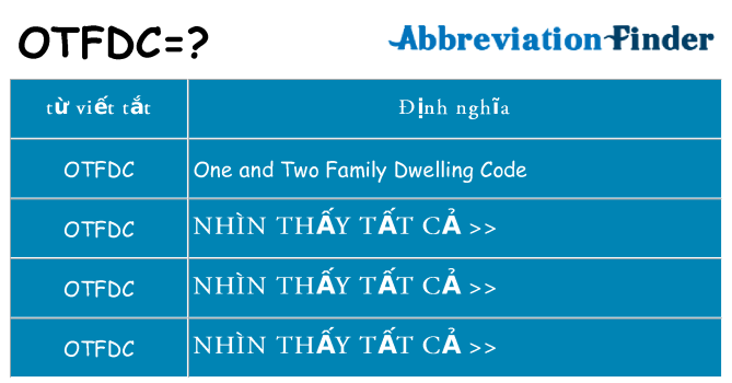 otfdc hiện những gì đứng cho