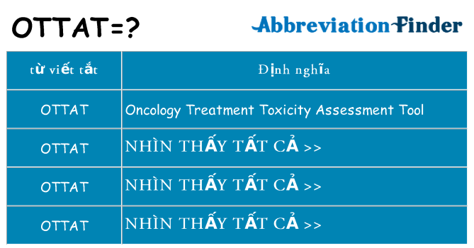 ottat hiện những gì đứng cho