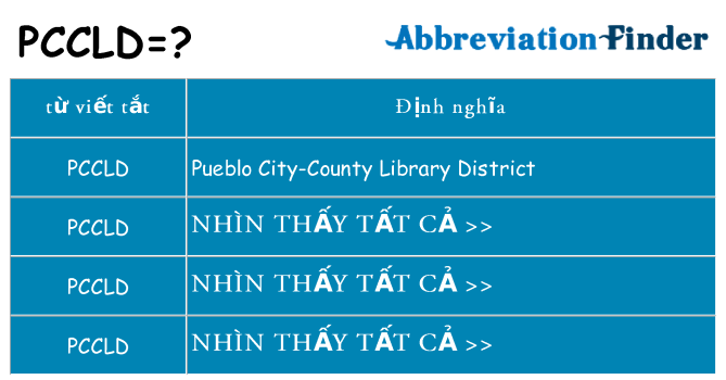 pccld hiện những gì đứng cho