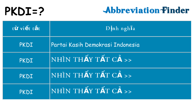 pkdi hiện những gì đứng cho