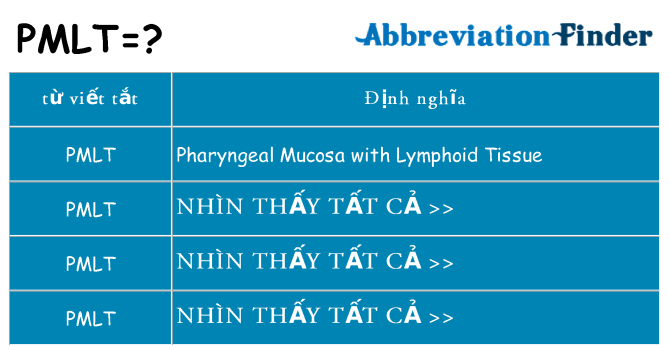 pmlt hiện những gì đứng cho