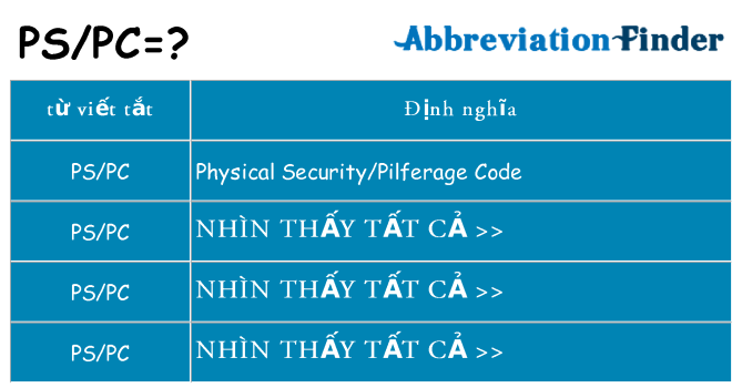 pspc hiện những gì đứng cho
