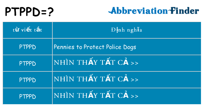 ptppd hiện những gì đứng cho