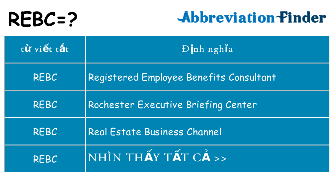 rebc hiện những gì đứng cho