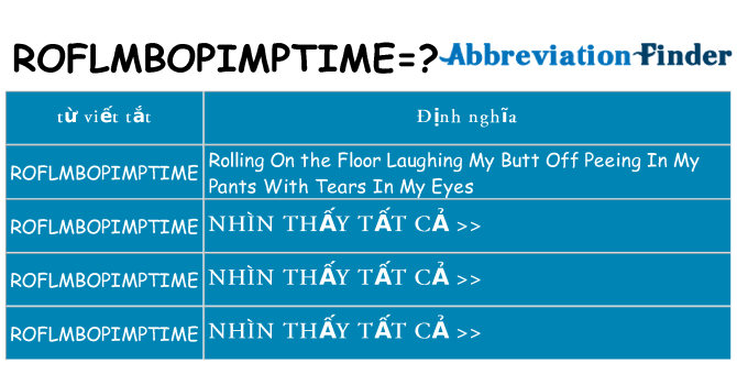 roflmbopimptime hiện những gì đứng cho