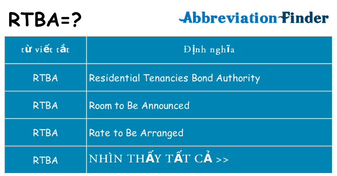 rtba hiện những gì đứng cho