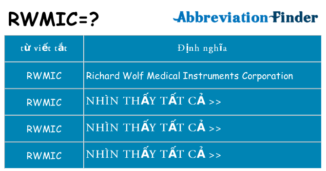 rwmic hiện những gì đứng cho