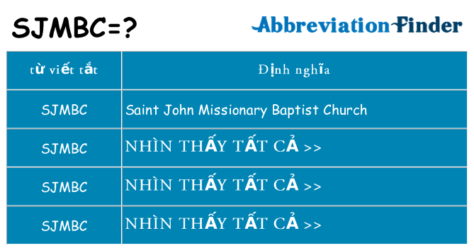 sjmbc hiện những gì đứng cho
